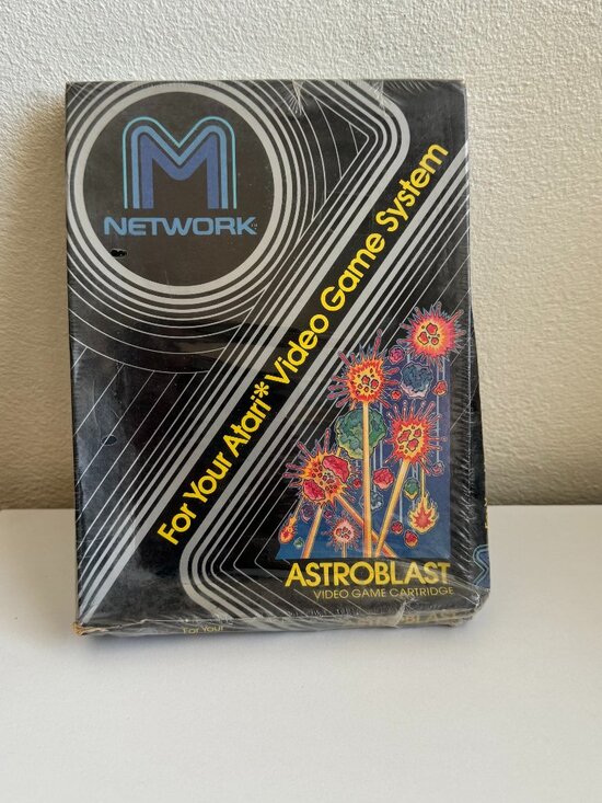 atari Other - Vintage 1982 Astroblast Atari 2600 M Network Factory Sealed Video Game